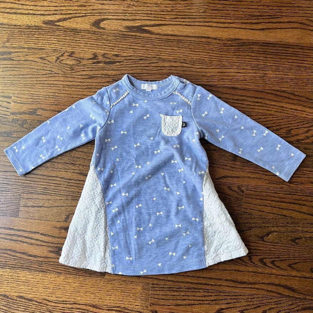 🍭6/$30 Patterned long sleeve toddler girl dress - 2T